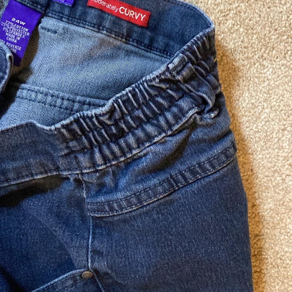 Plus size jeans